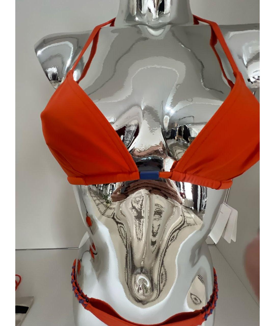 HERMES Оранжевый полиамидовый купальник, фото 4