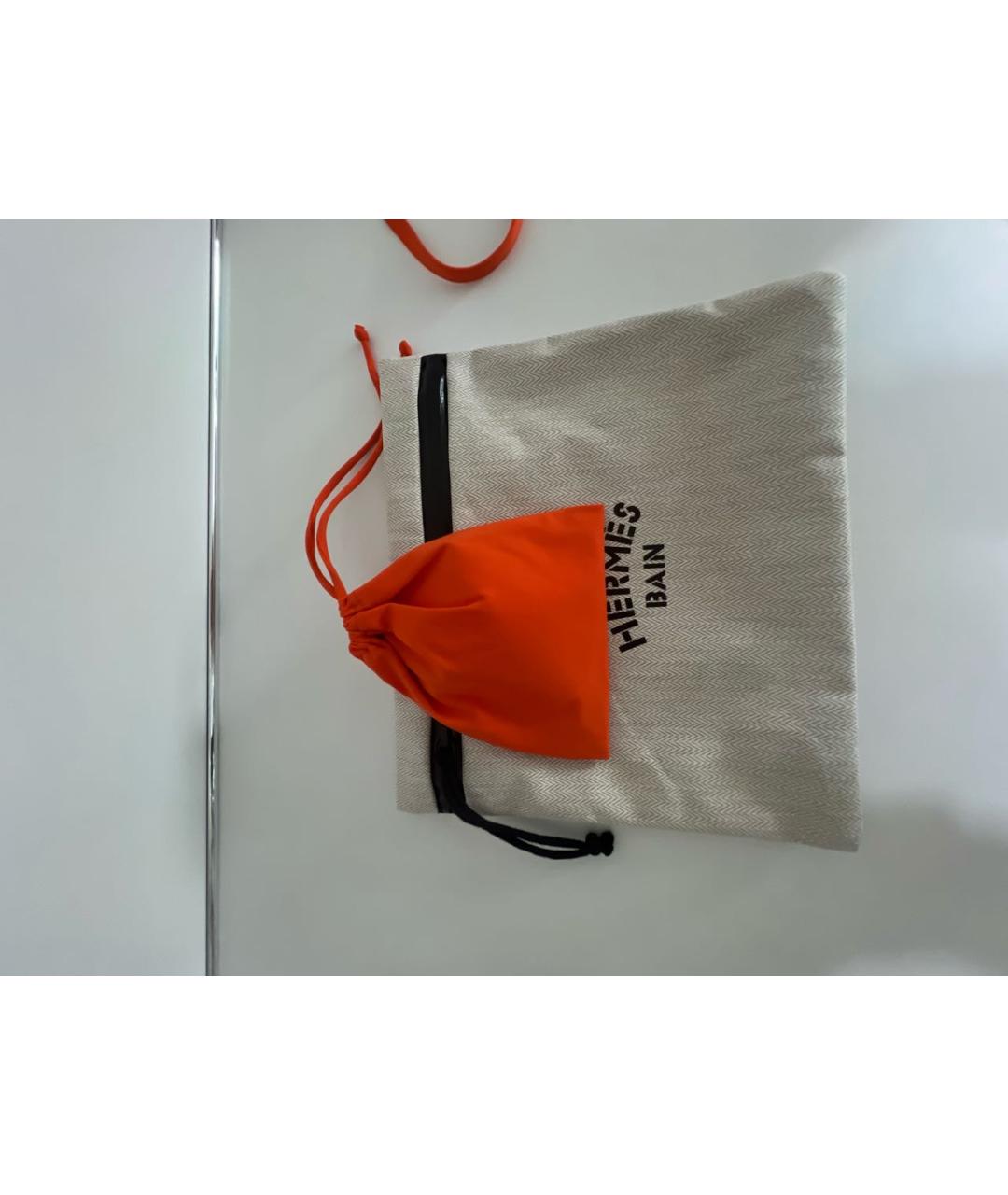 HERMES Оранжевый полиамидовый купальник, фото 7