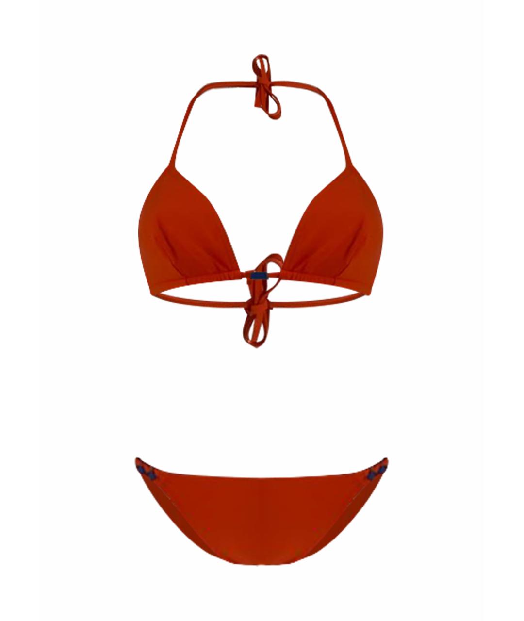 HERMES Оранжевый полиамидовый купальник, фото 1