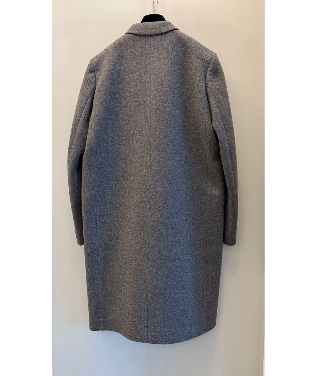 CELINE Серое шерстяное пальто, фото 2