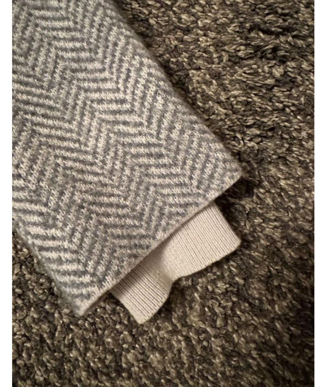 LORO PIANA Серое кашемировое пальто, фото 2