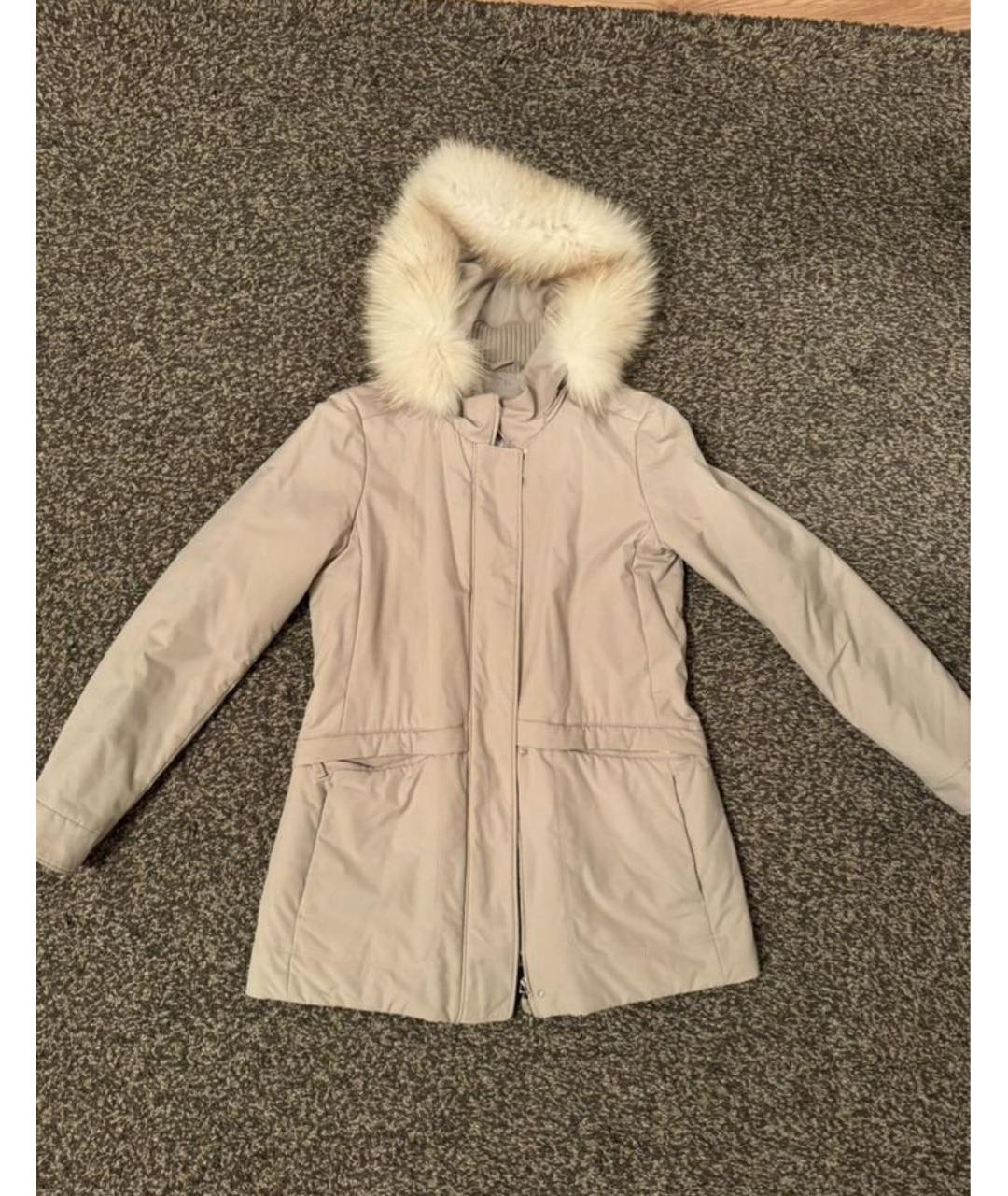 LORO PIANA Бежевое пальто, фото 8