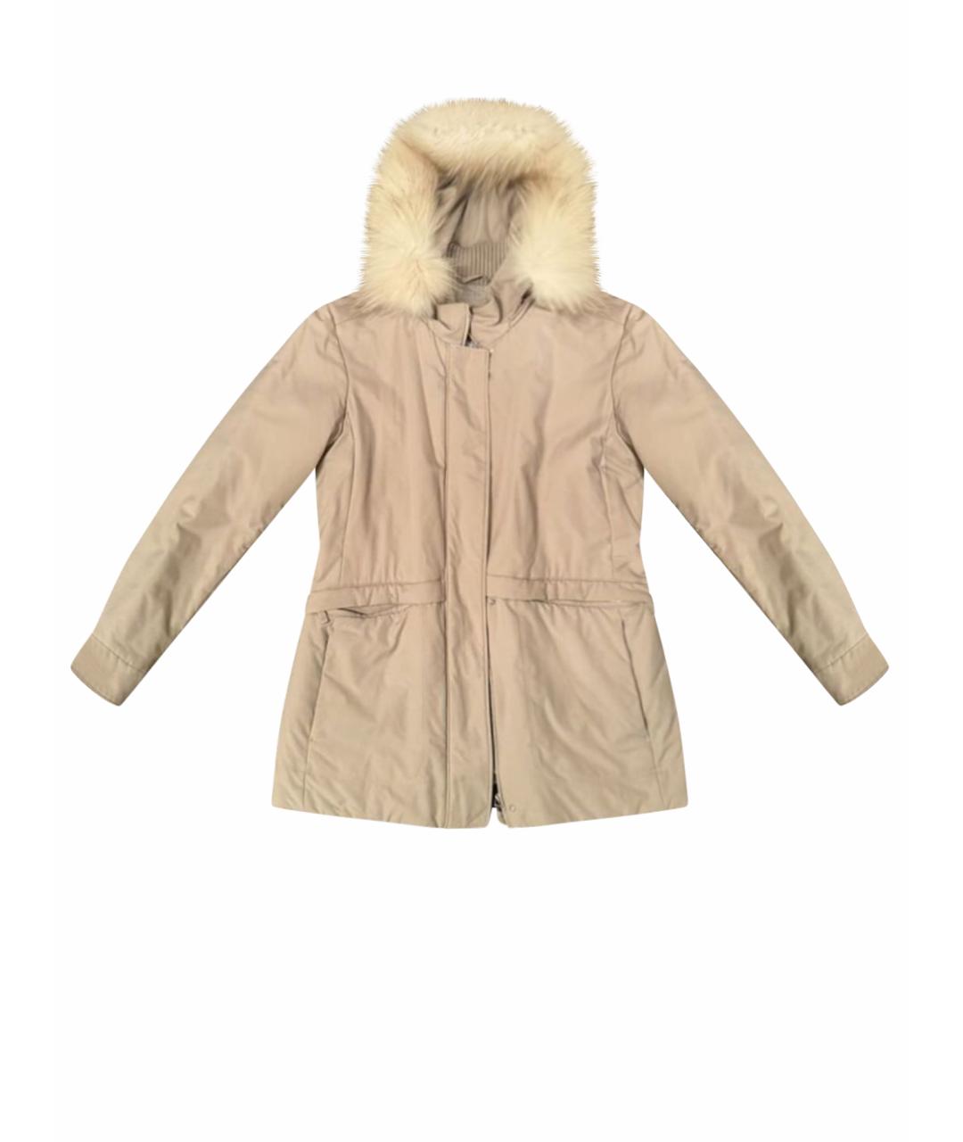 LORO PIANA Бежевое пальто, фото 1