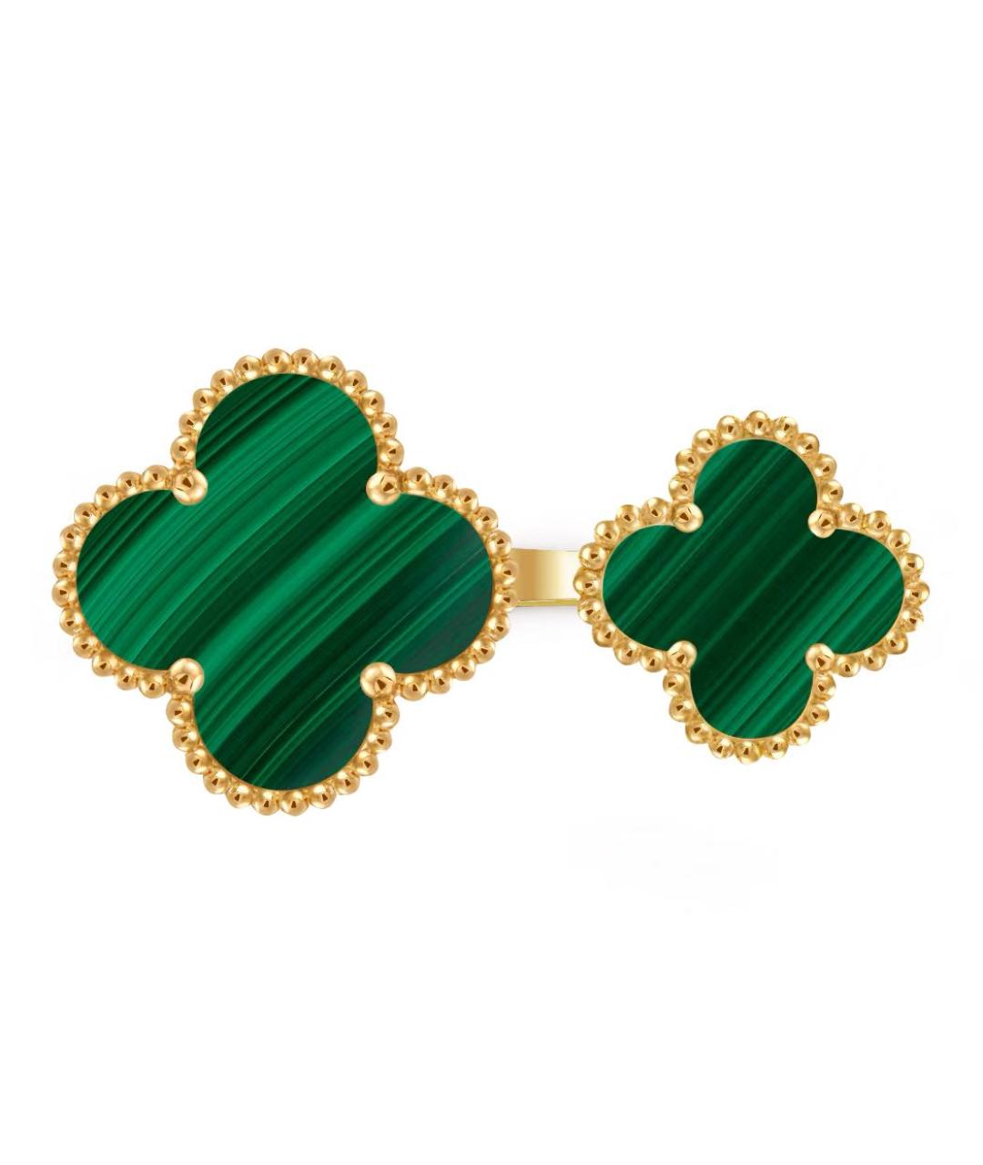 VAN CLEEF & ARPELS Зеленые кольцо из желтого золота, фото 4