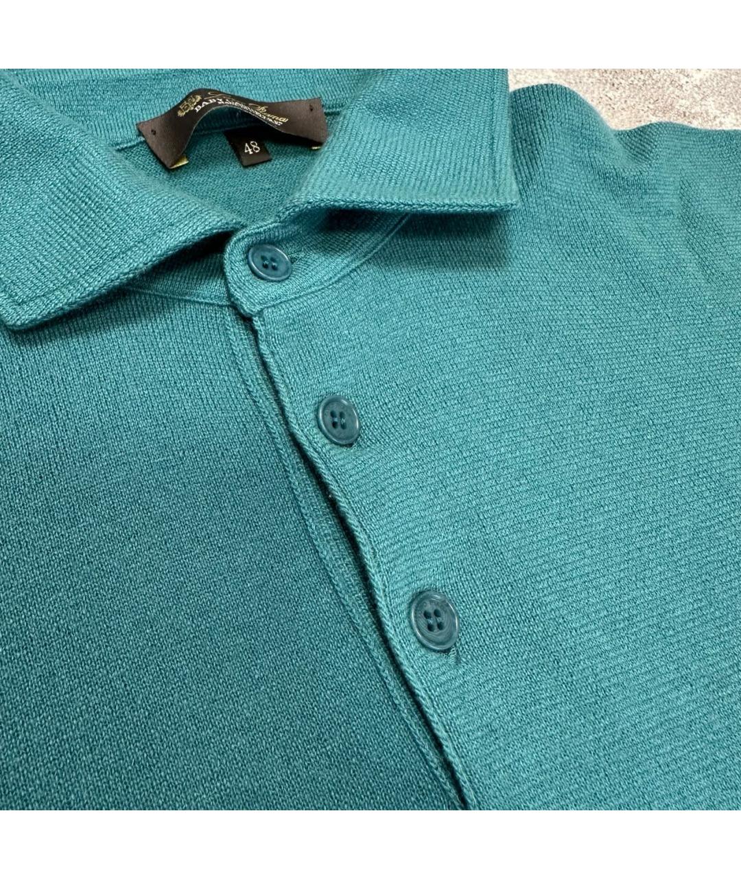 LORO PIANA Зеленый кашемировый джемпер / свитер, фото 4