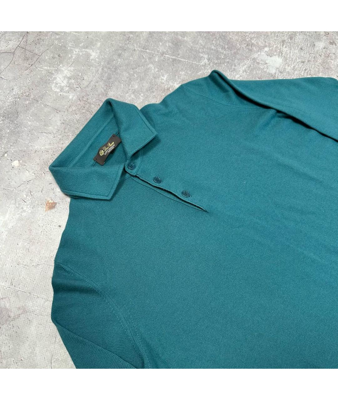 LORO PIANA Зеленый кашемировый джемпер / свитер, фото 2