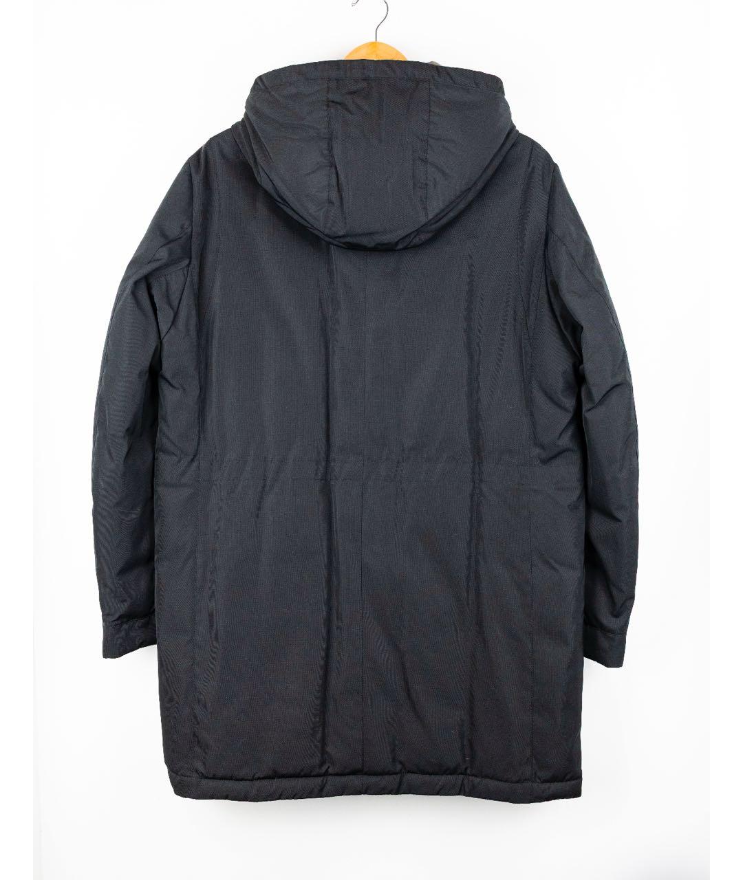 MOORER Черная полиамидовая парка, фото 2