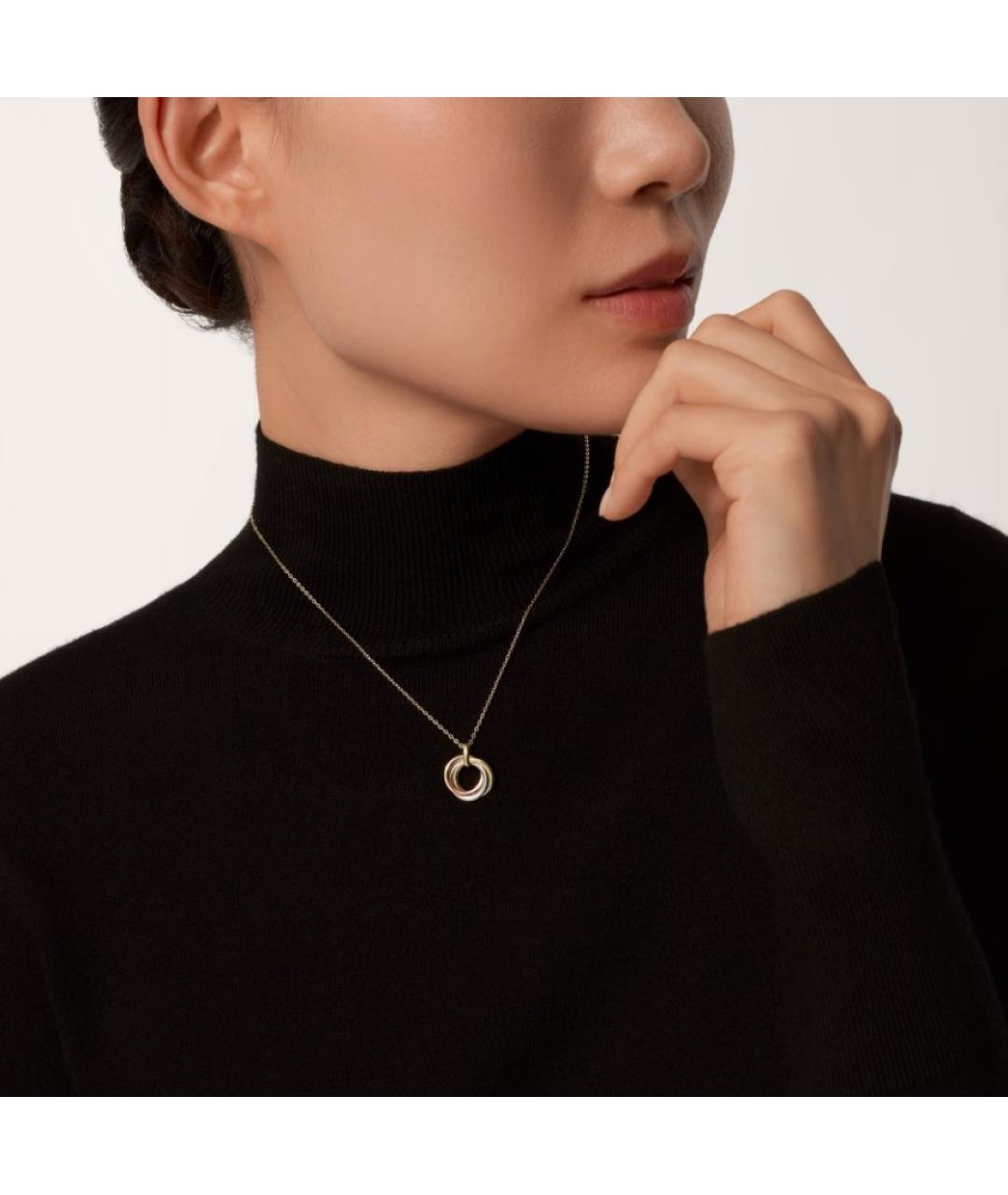 CARTIER Золотое колье из желтого золота, фото 2