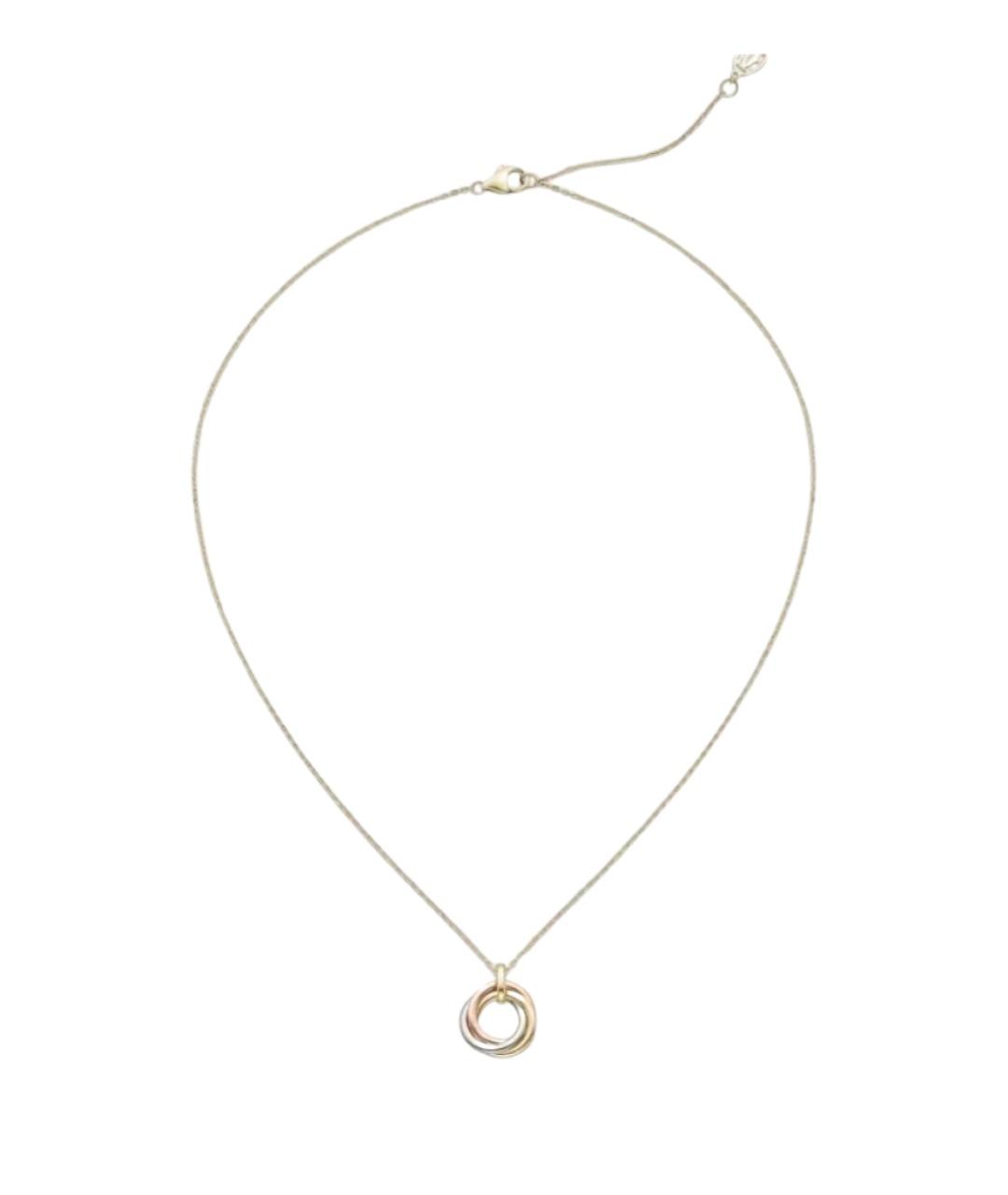 CARTIER Золотое колье из желтого золота, фото 1