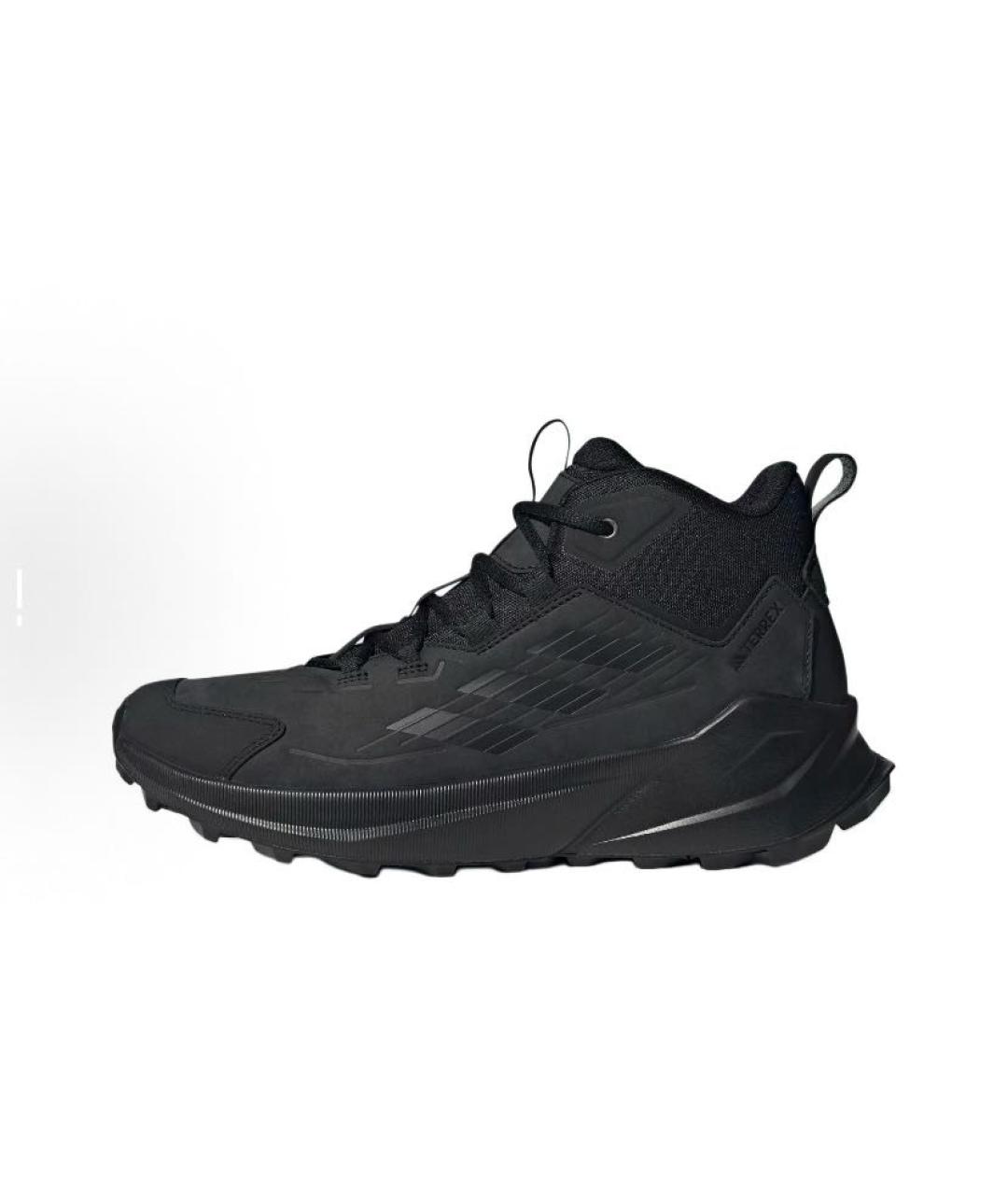 ADIDAS Черные текстильные кроссовки, фото 2