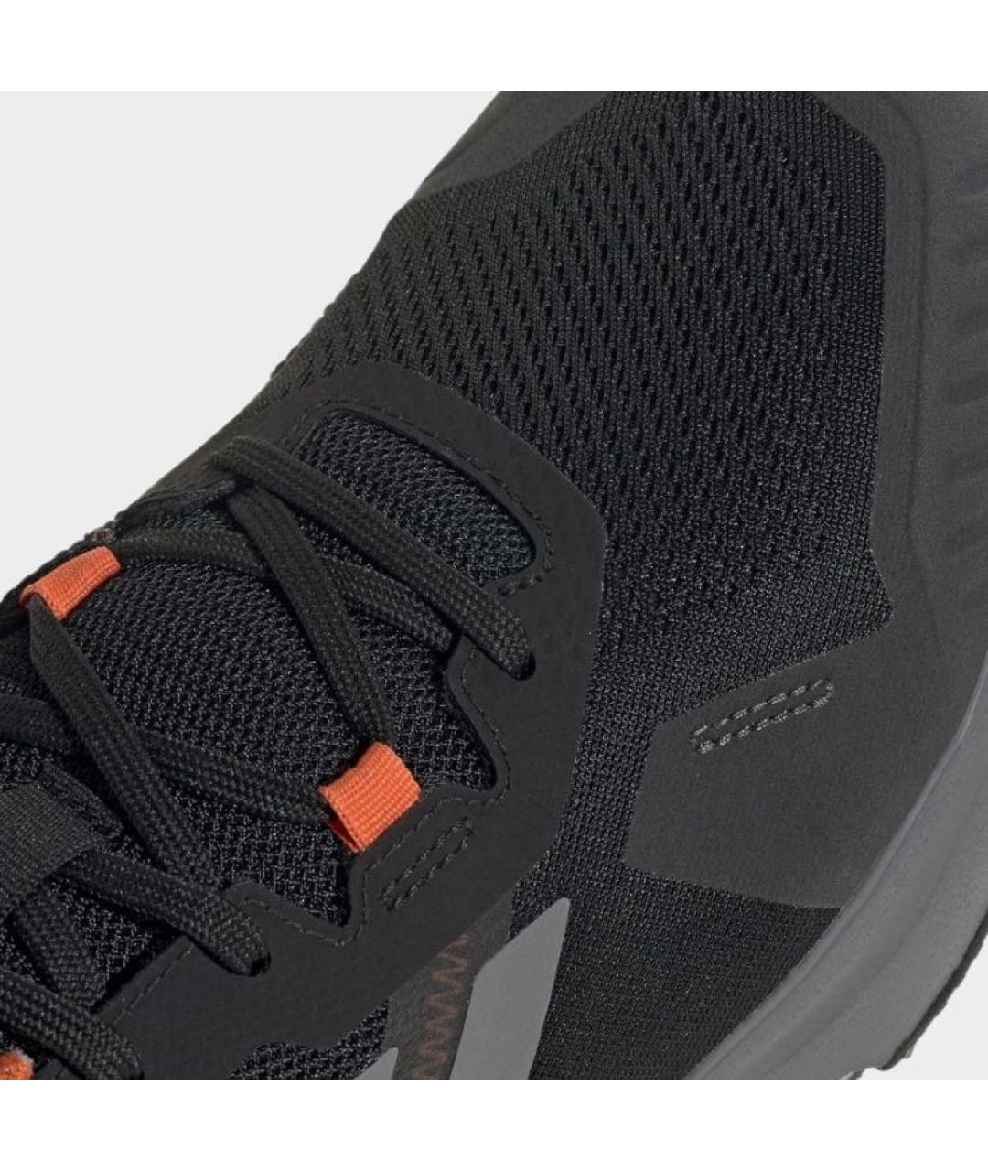 ADIDAS Антрацитовые текстильные кроссовки, фото 8