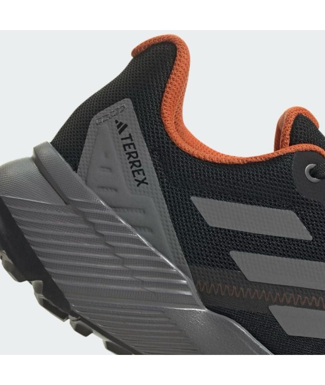 ADIDAS Антрацитовые текстильные кроссовки, фото 9