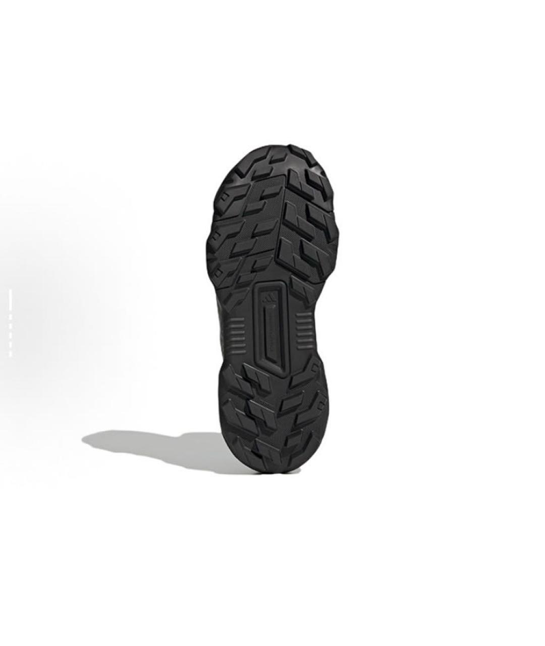 ADIDAS Черные кожаные кроссовки, фото 6