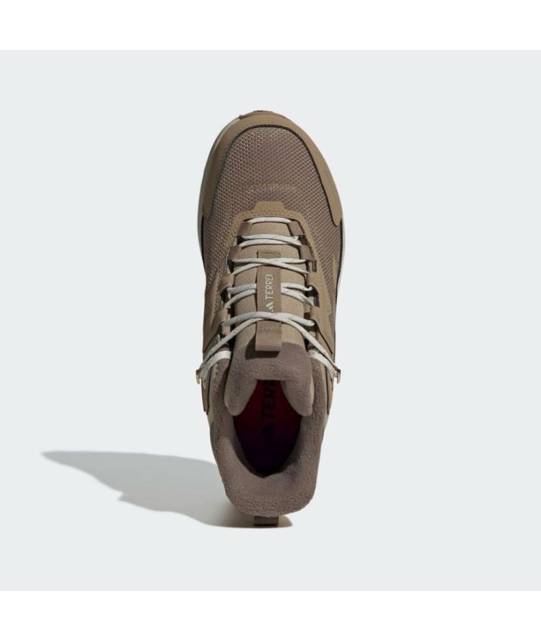 ADIDAS Бежевые текстильные кроссовки, фото 2