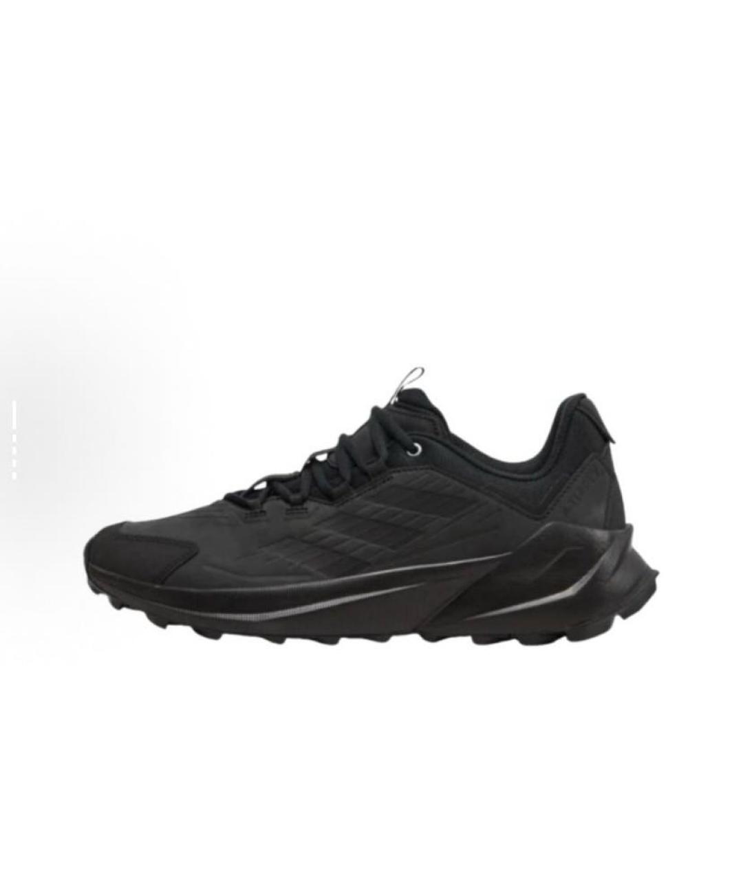 ADIDAS Черные текстильные кроссовки, фото 2