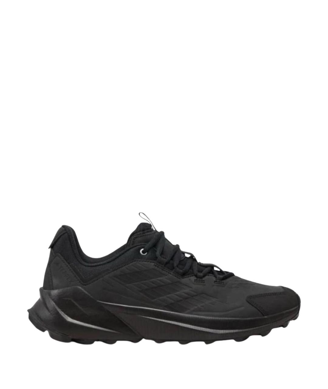 ADIDAS Черные текстильные кроссовки, фото 1