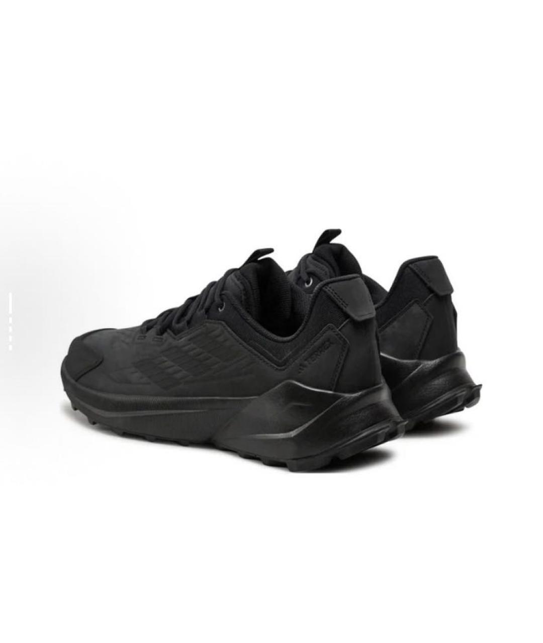 ADIDAS Черные текстильные кроссовки, фото 4
