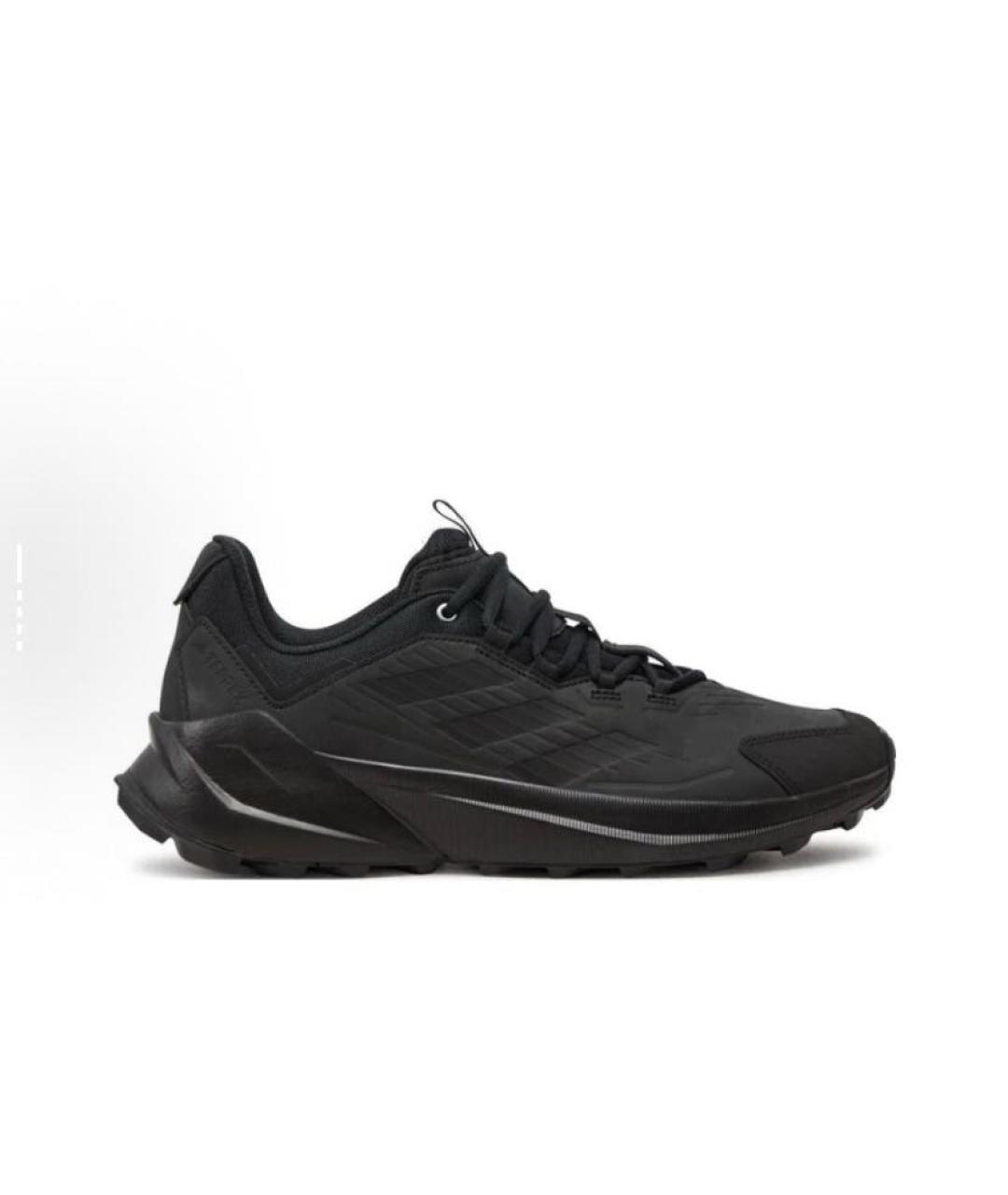 ADIDAS Черные текстильные кроссовки, фото 6