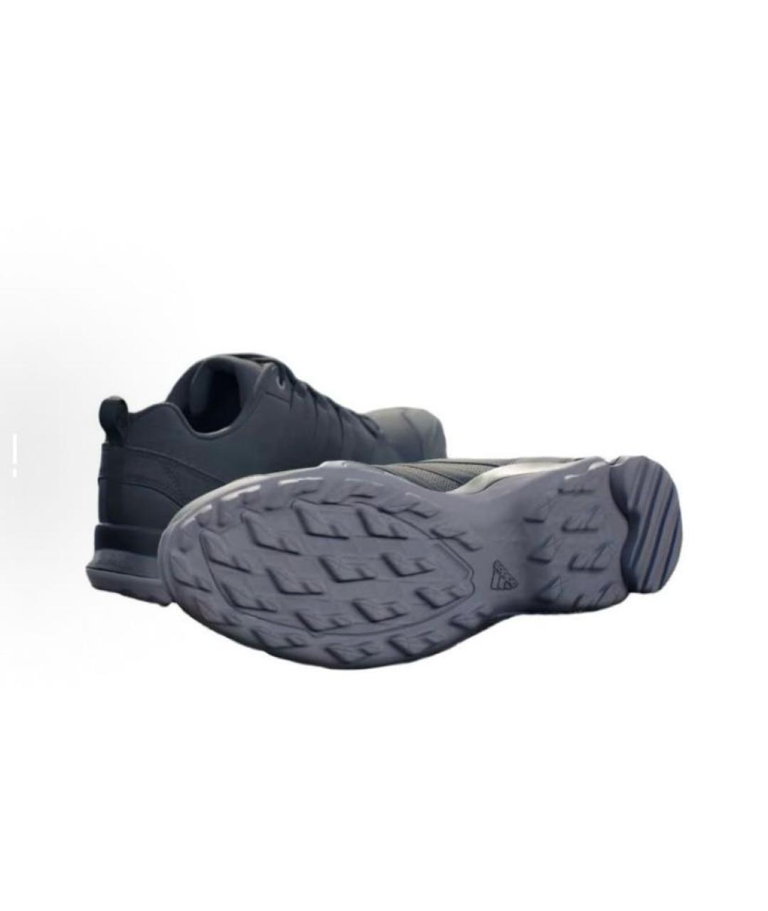 ADIDAS Черные текстильные кроссовки, фото 5