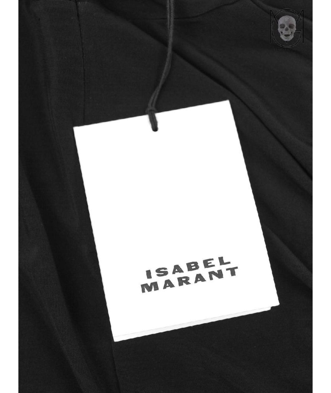 ISABEL MARANT Черная вискозная водолазка, фото 3