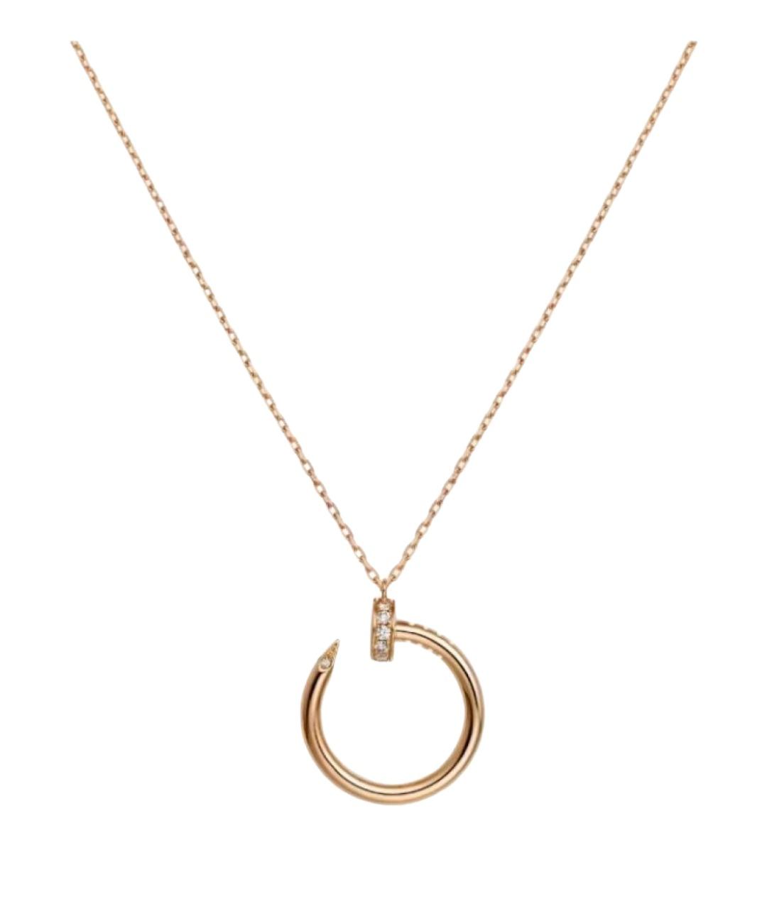 CARTIER Золотое колье из розового золота, фото 1