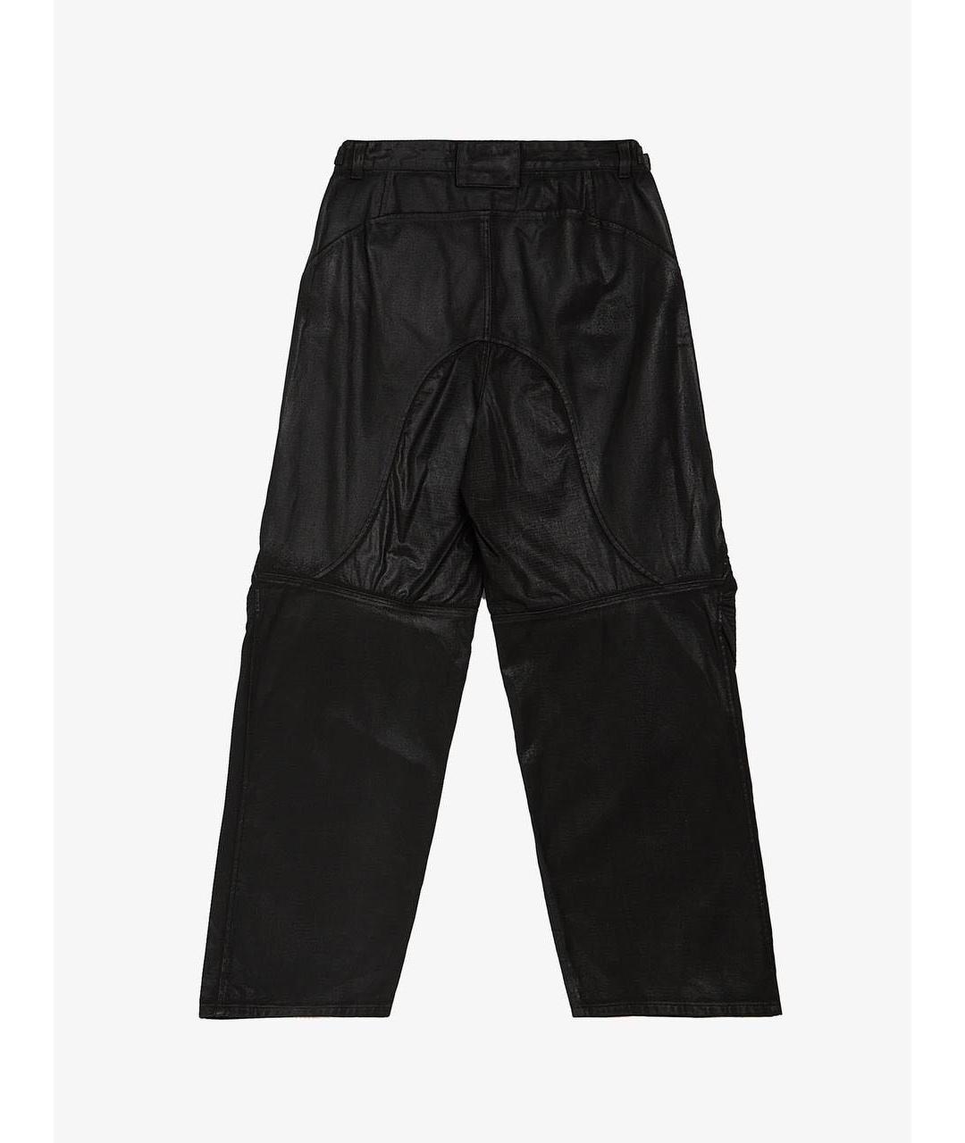 PROTOCOL INDEX EX. PROJECT G/R Черные хлопковые повседневные брюки, фото 2