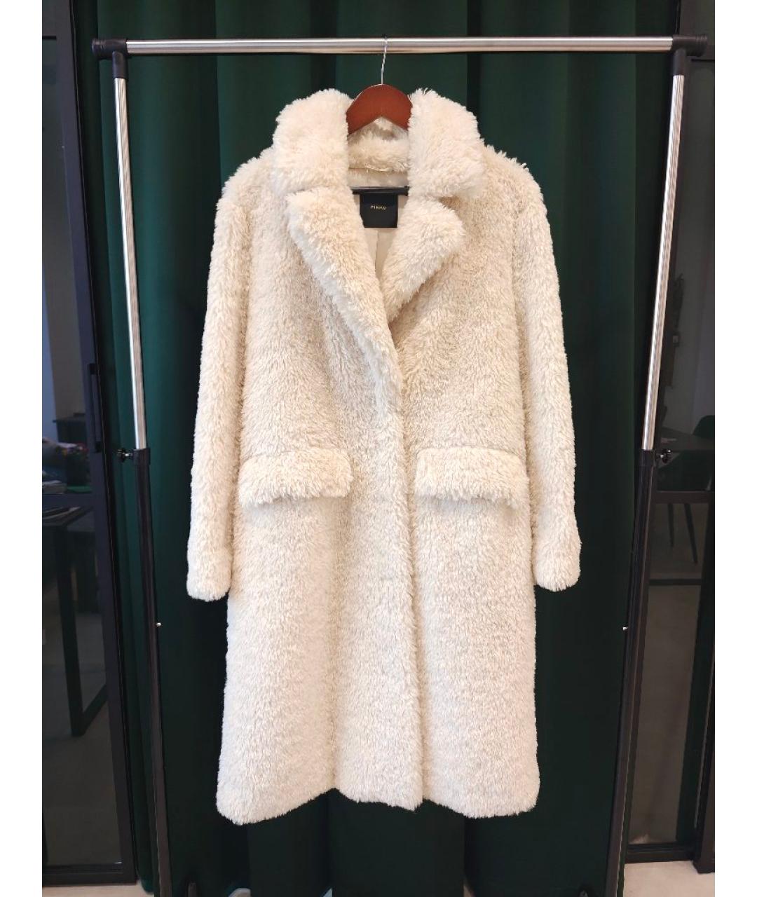 PINKO Белое пальто, фото 5