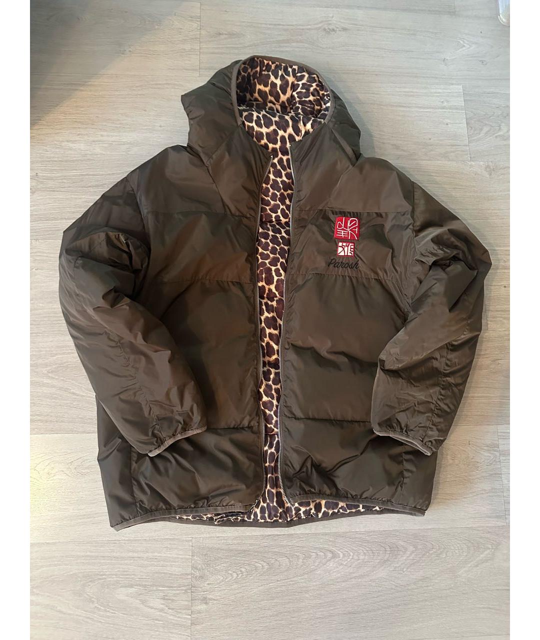 P.A.R.O.S.H. Коричневая куртка, фото 7