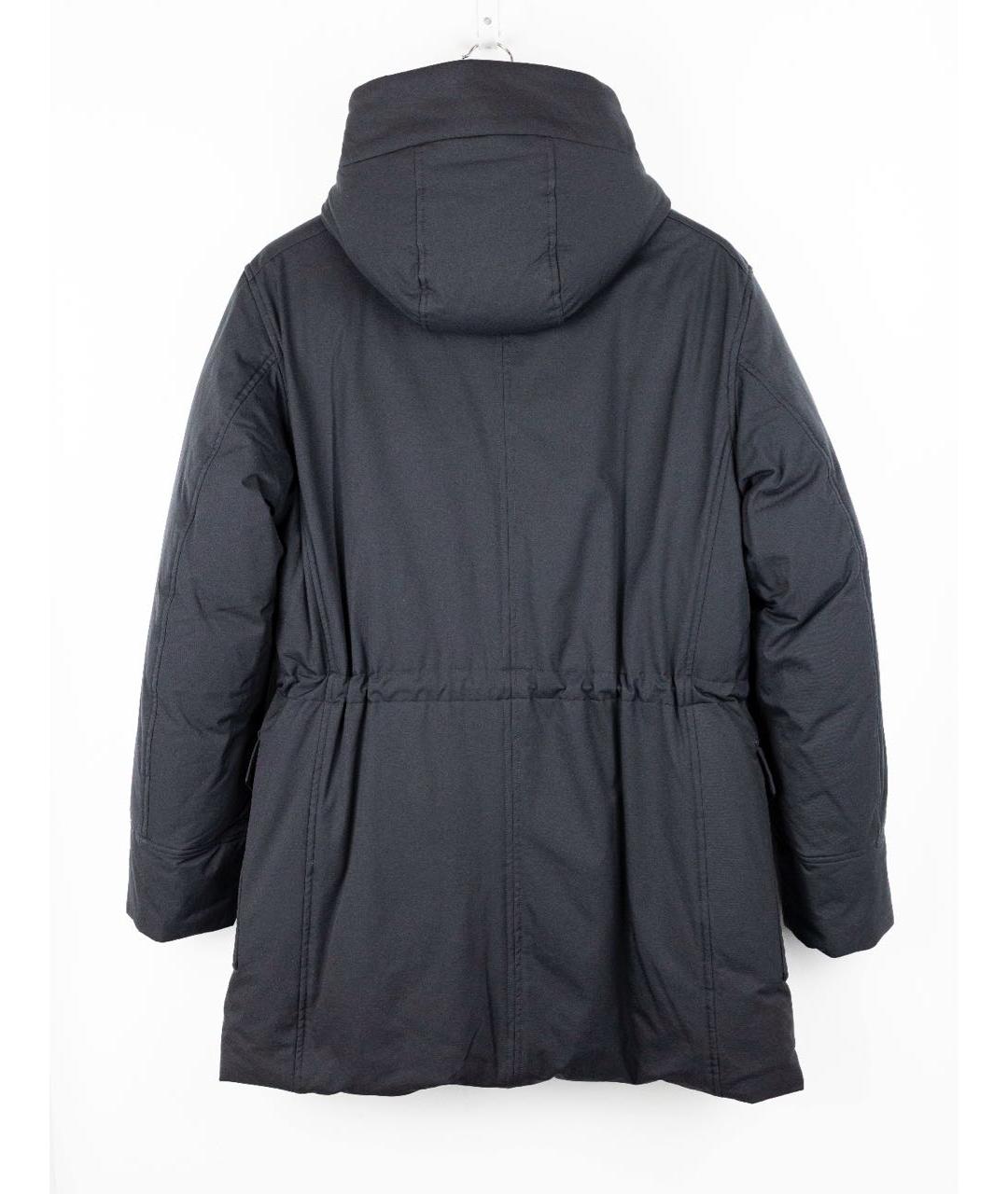 MOORER Черная полиамидовая куртка, фото 2