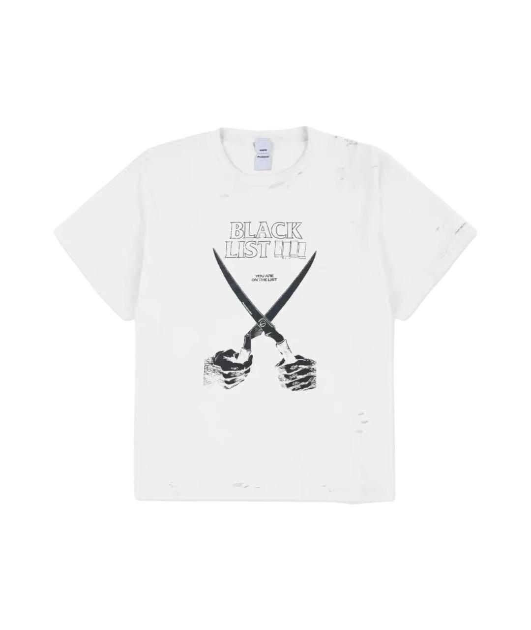 PROTOCOL INDEX EX. PROJECT G/R Белая хлопковая футболка, фото 1