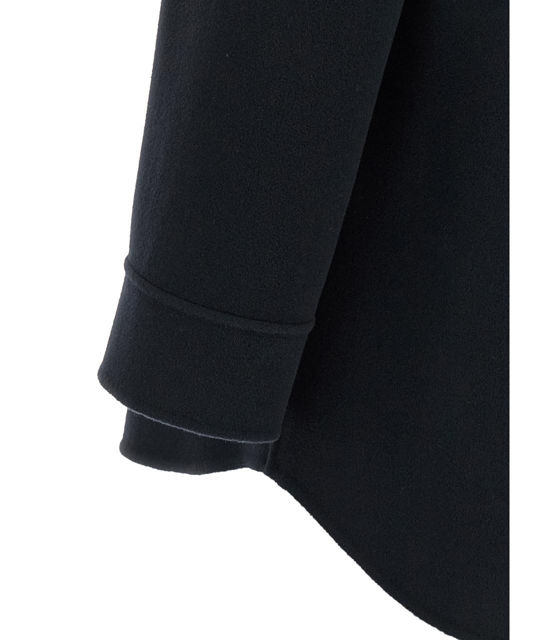 'S MAX MARA Синяя шерстяная блузы, фото 4