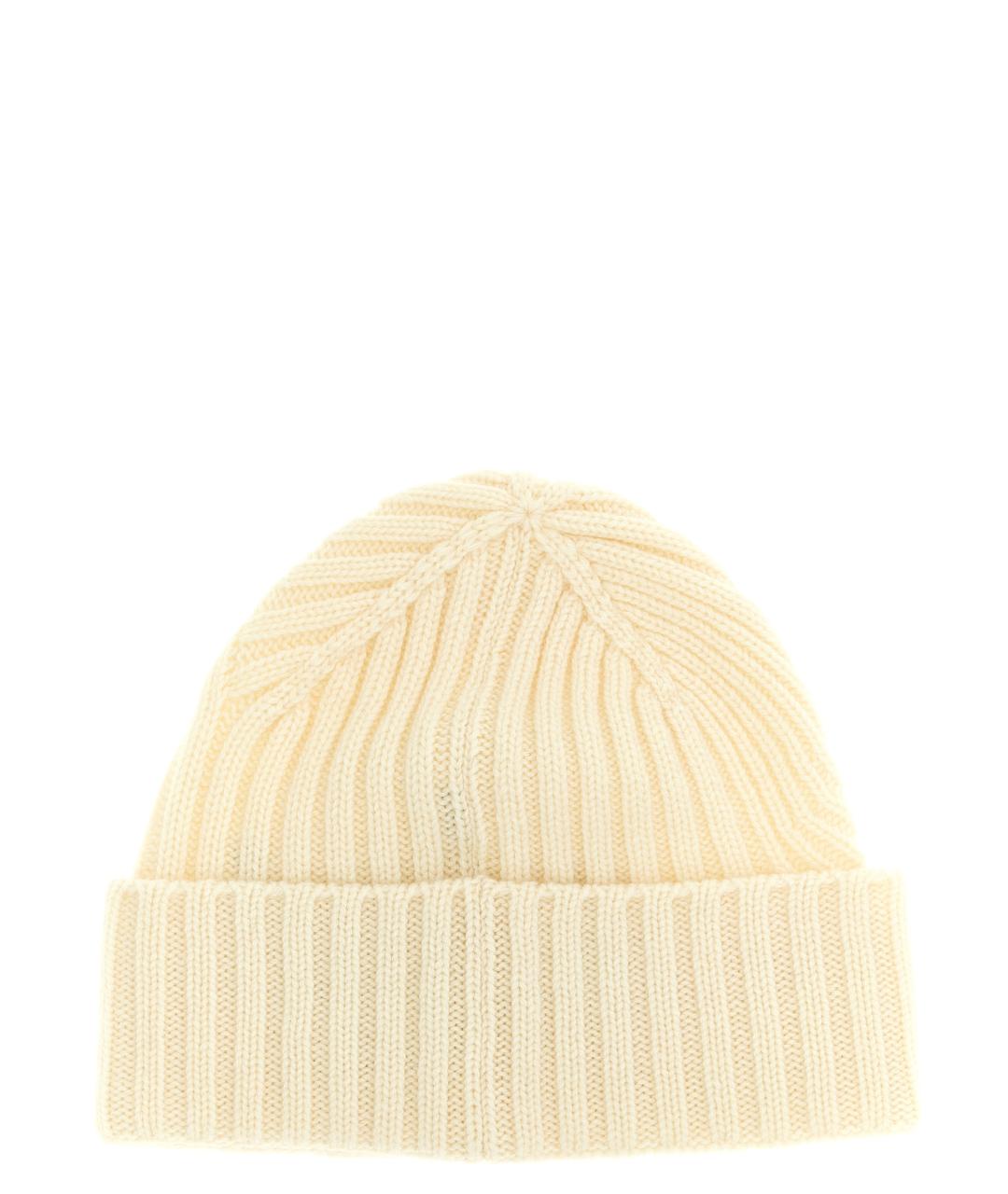 JACQUEMUS Белая кашемировая кепка/бейсболка, фото 2