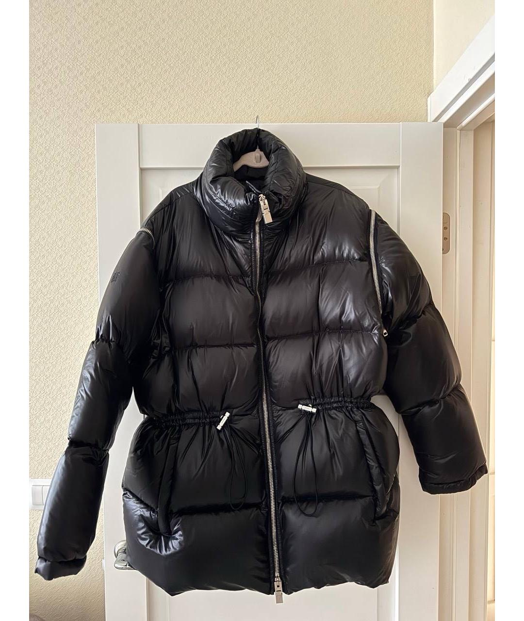 GIVENCHY Черный полиамидовый пуховик, фото 7