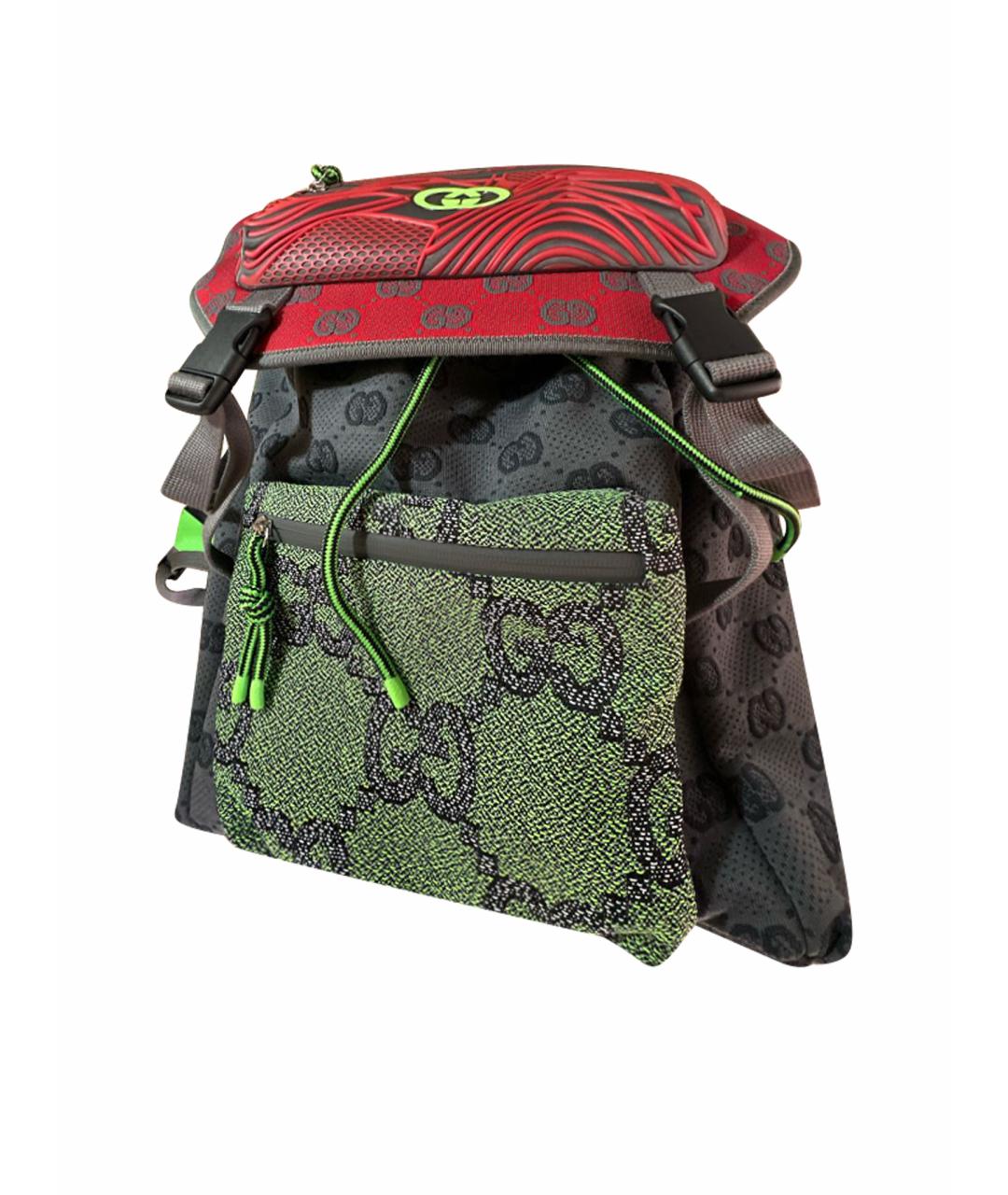 GUCCI Серый рюкзак, фото 1