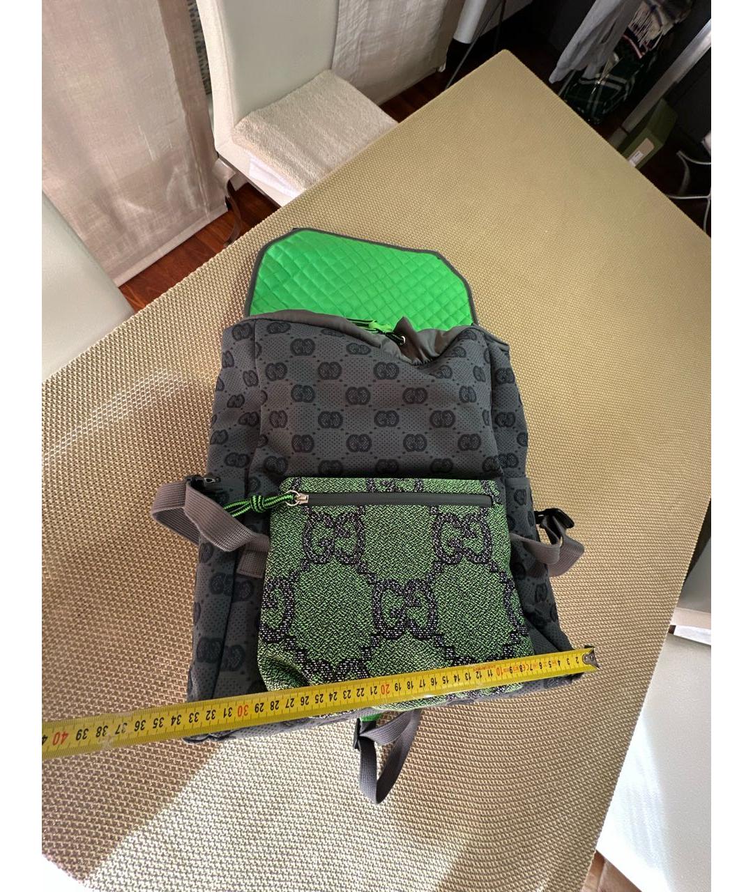 GUCCI Серый рюкзак, фото 5