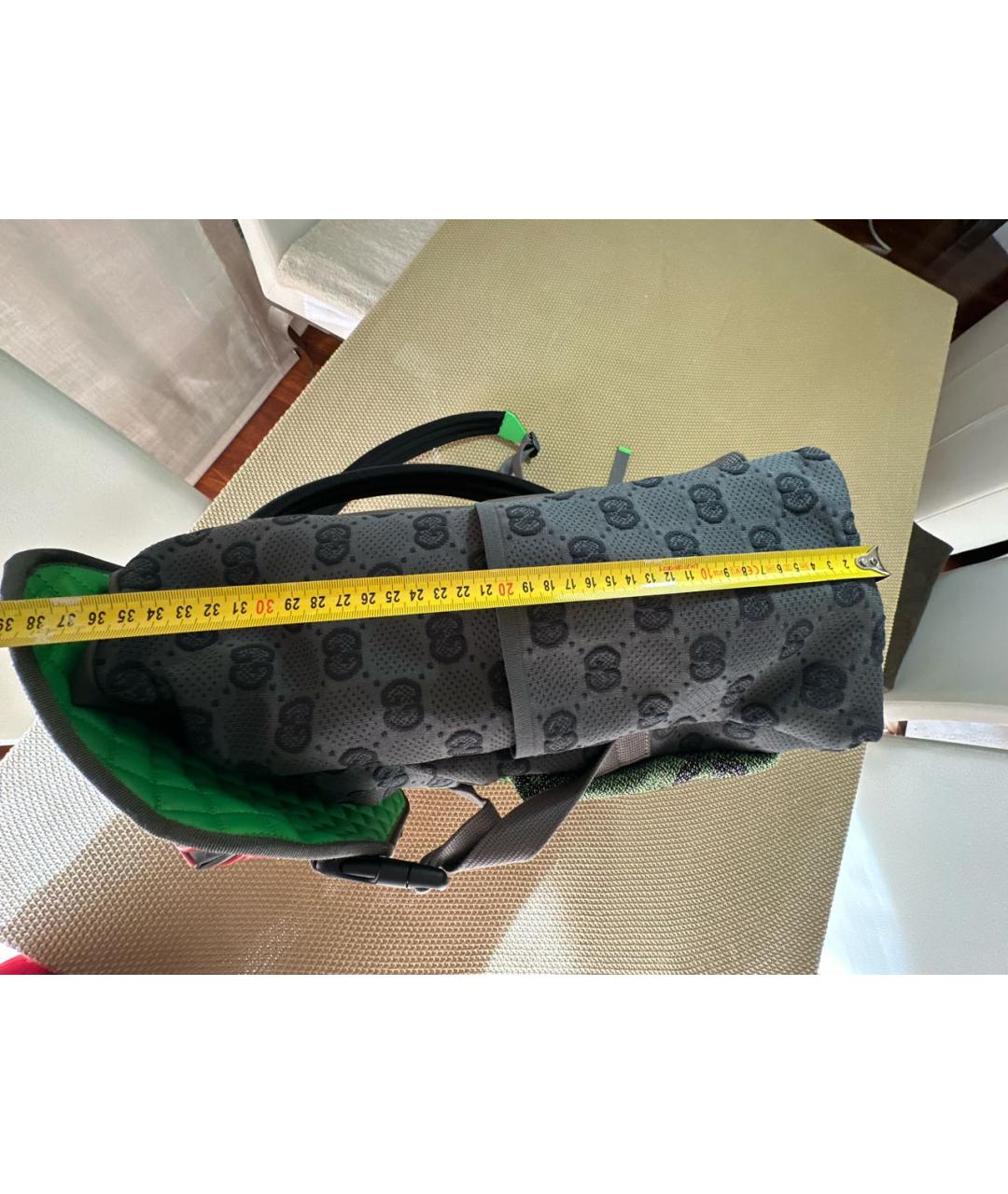 GUCCI Серый рюкзак, фото 4