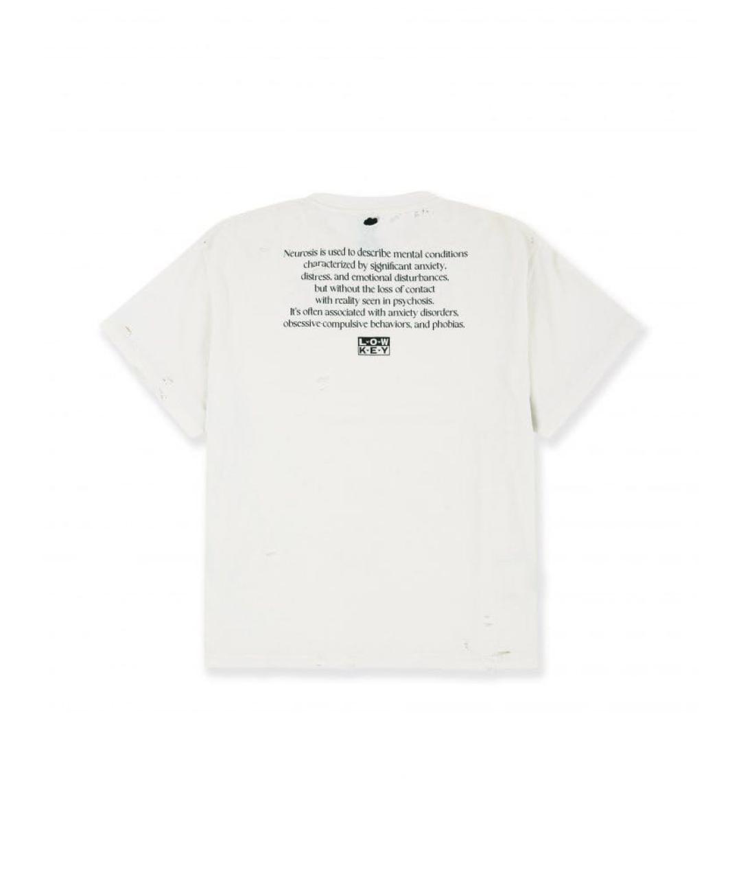 PROTOCOL INDEX EX. PROJECT G/R Бежевая хлопковая футболка, фото 2