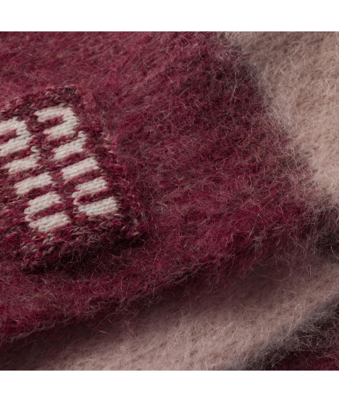 MIU MIU Мульти шерстяной шарф, фото 2