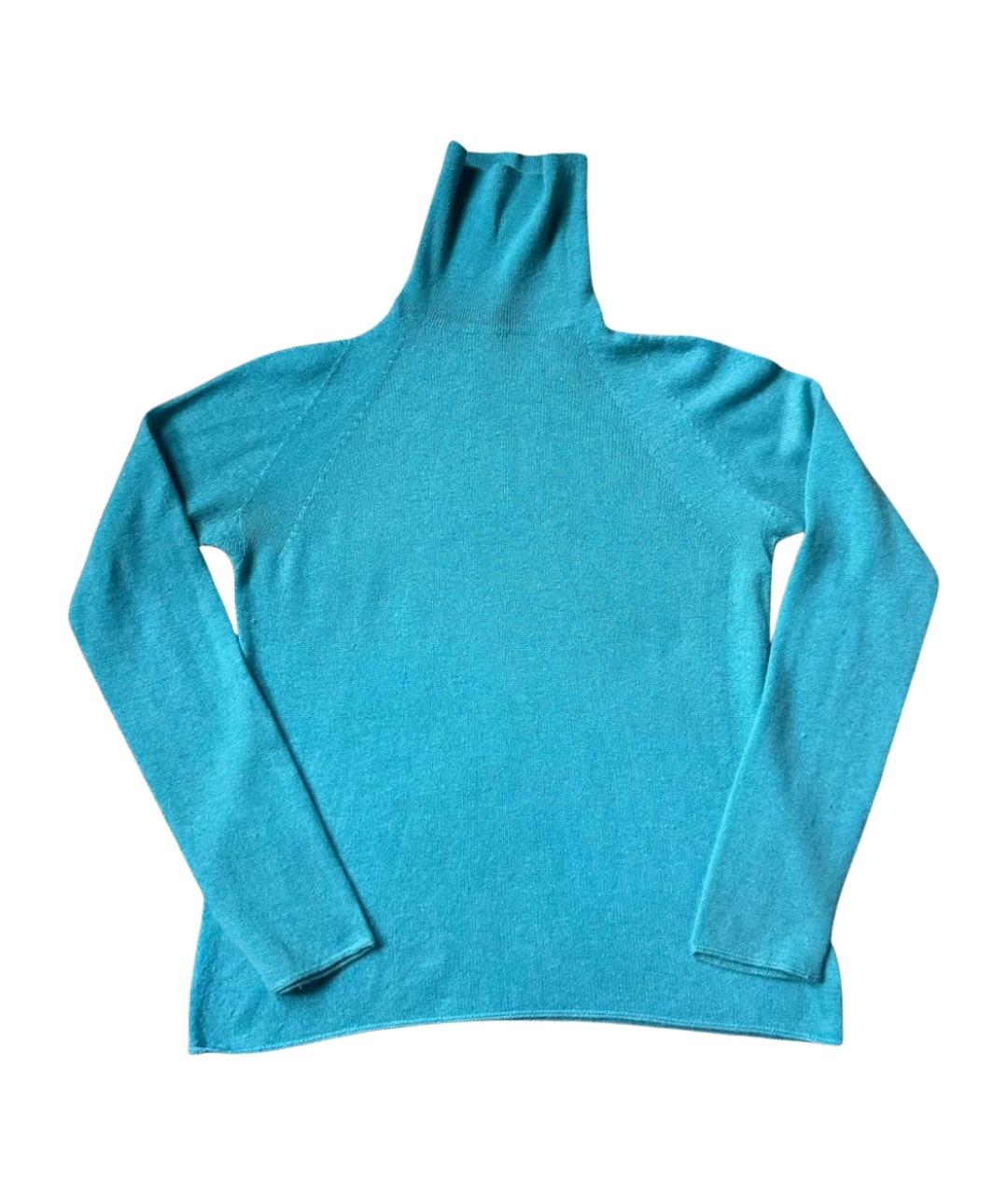 PRADA Бирюзовый кашемировый джемпер / свитер, фото 1