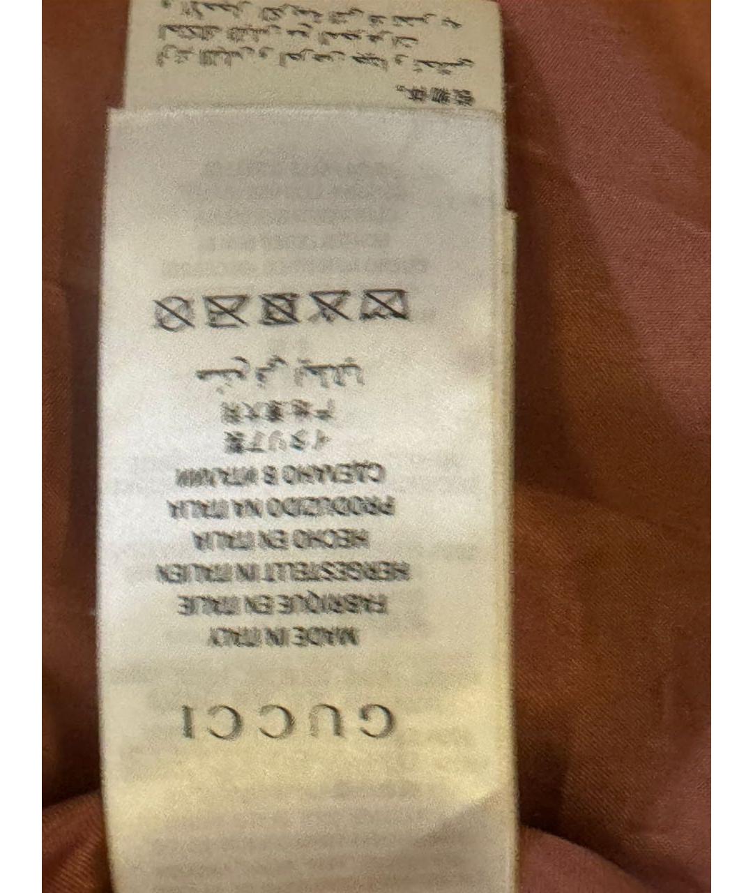 GUCCI Черная кожаная куртка, фото 5