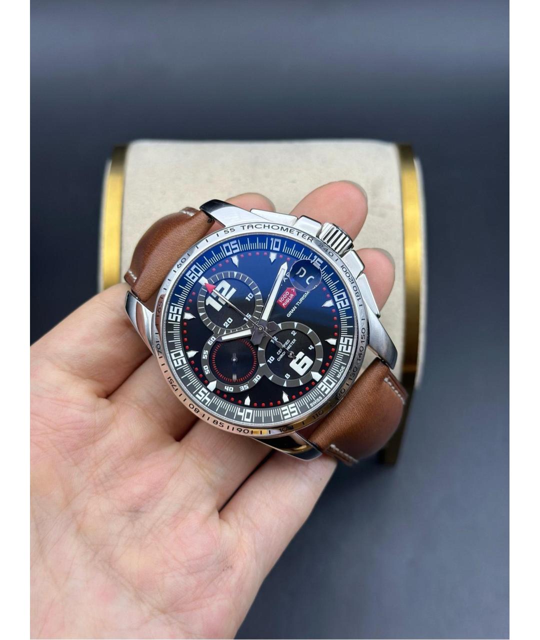 Breguet Черные металлические часы, фото 3