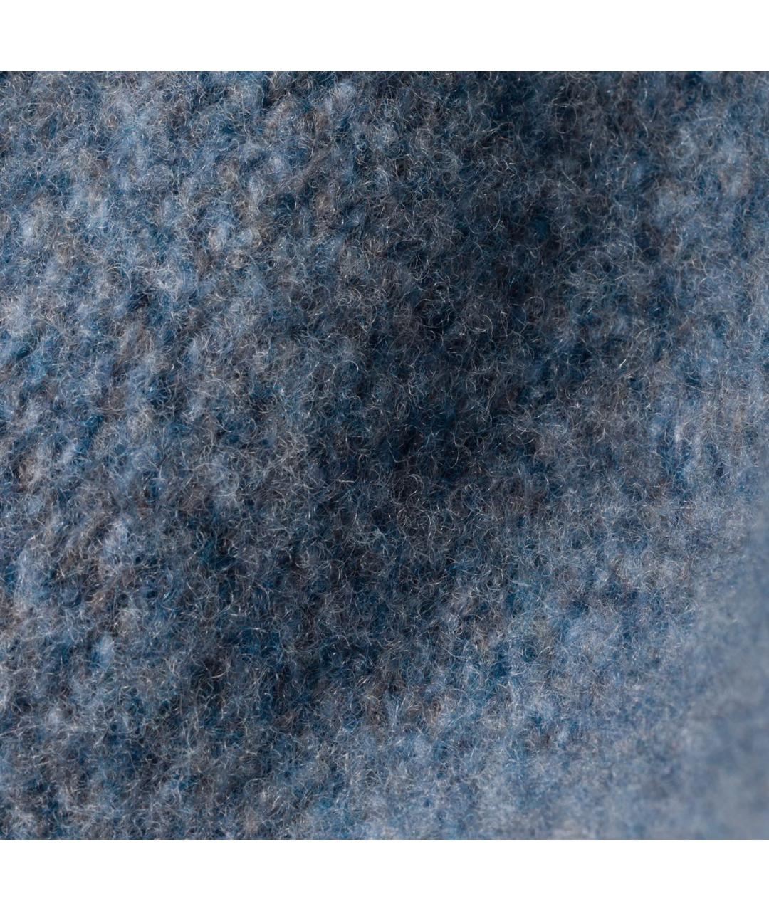 MIU MIU Голубая шерстяная шапка, фото 2