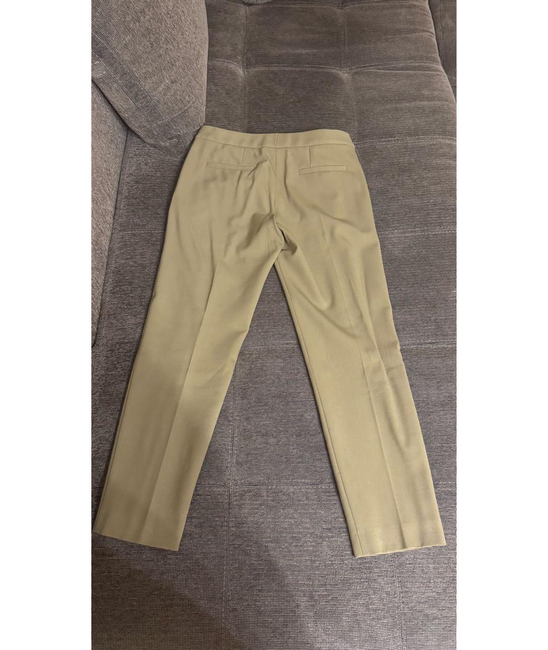 CHLOE Бежевые хлопковые брюки узкие, фото 3