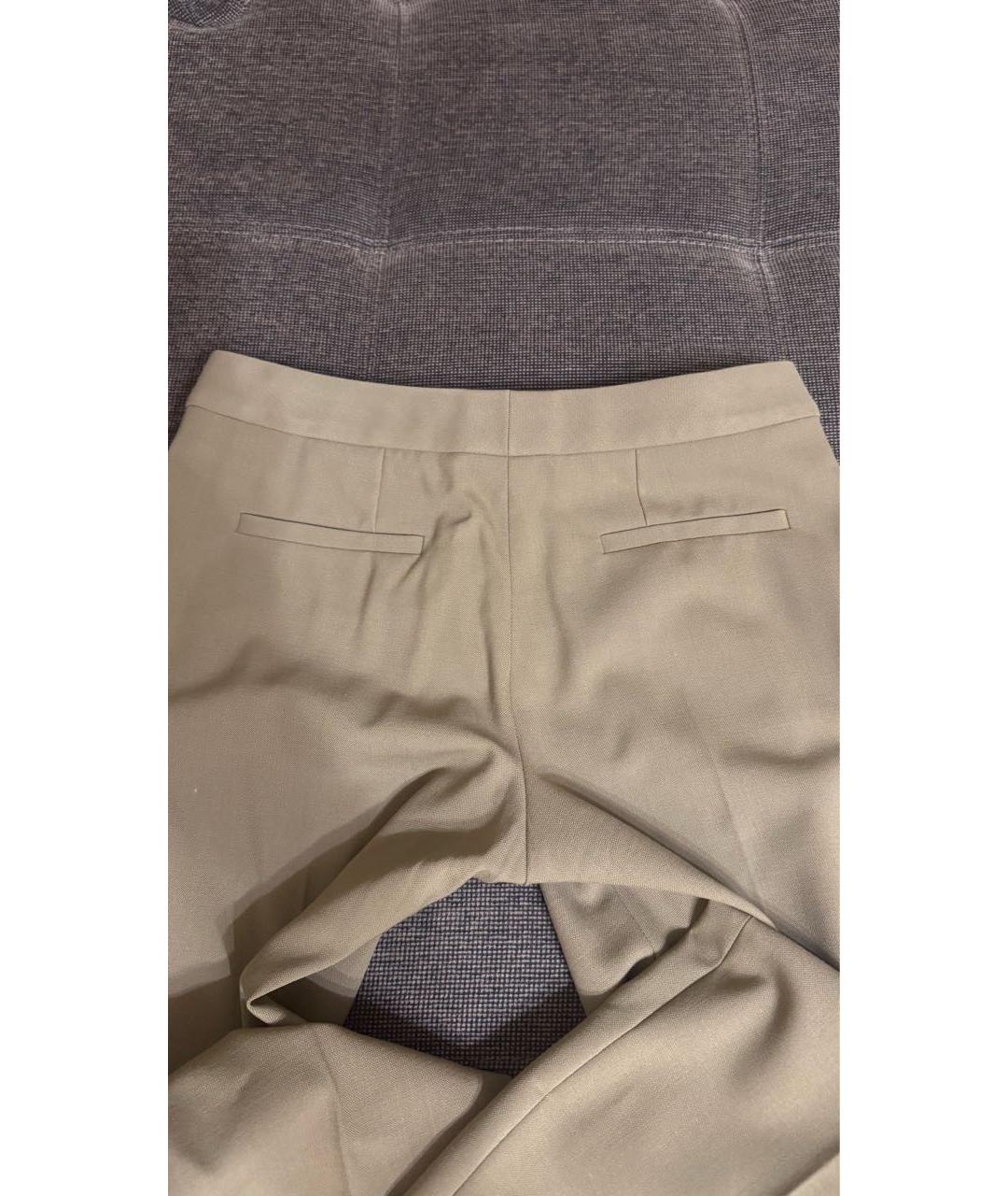 CHLOE Бежевые хлопковые брюки узкие, фото 5