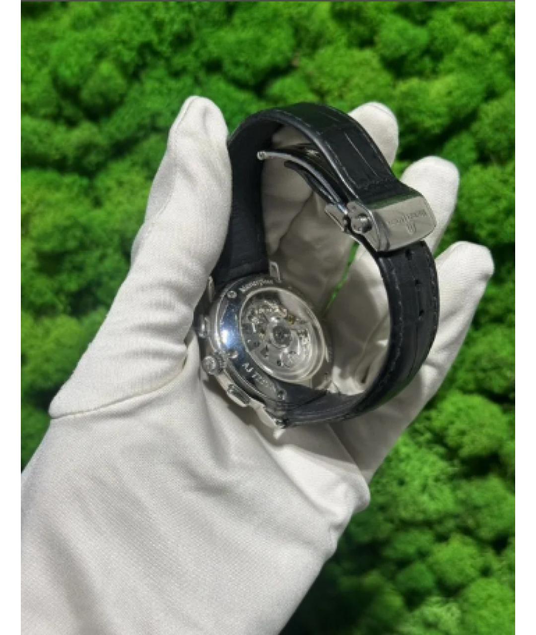 MAURICE LACROIX Серебряные стальные часы, фото 2