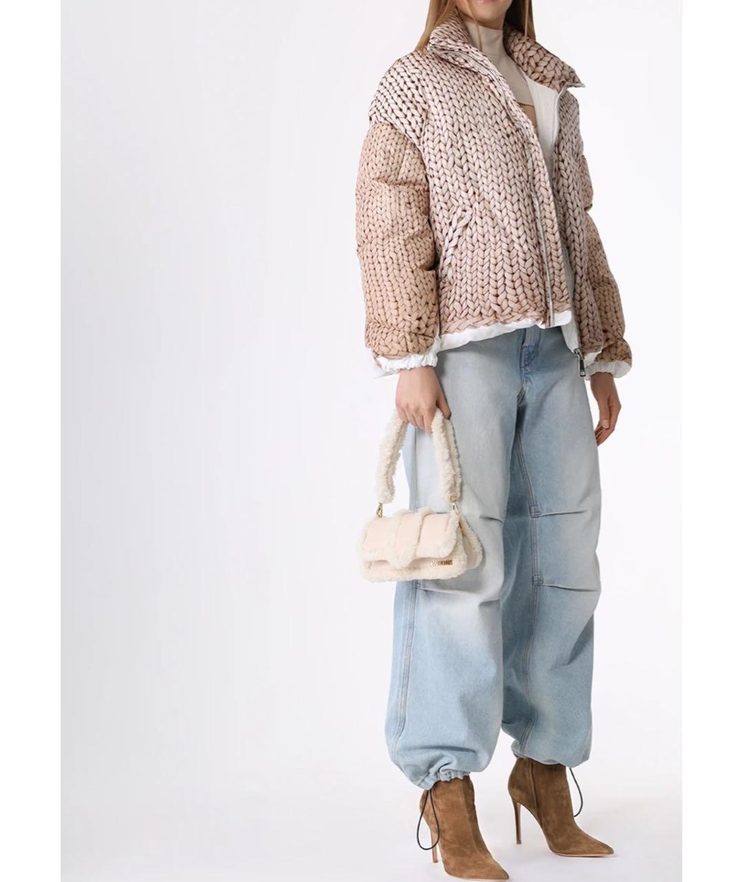 KHRISJOY Бежевый пуховик, фото 4