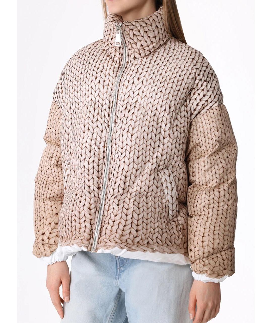 KHRISJOY Бежевый пуховик, фото 2