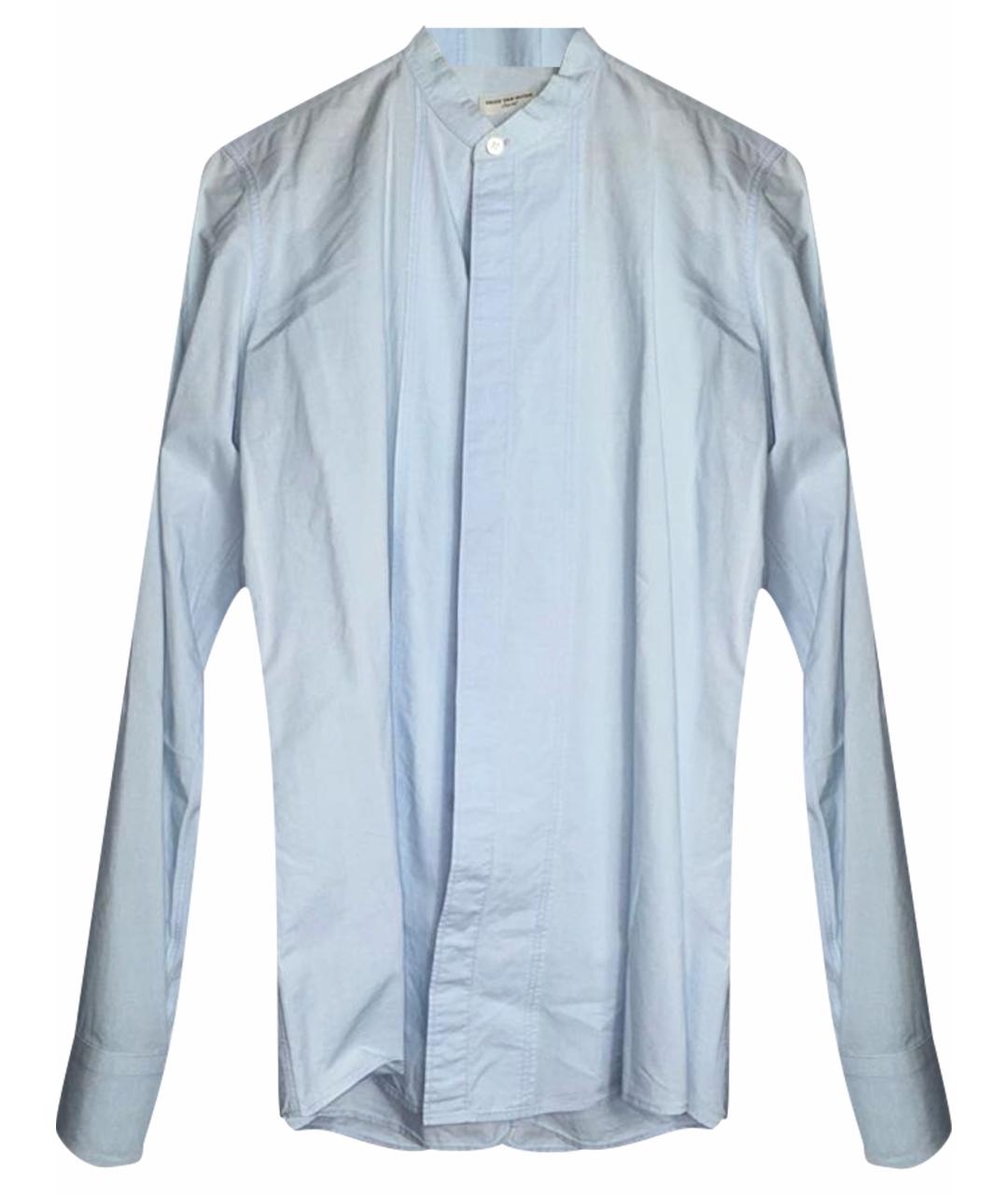 DRIES VAN NOTEN Голубая кэжуал рубашка, фото 1