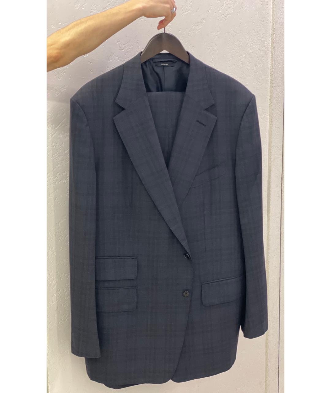 TOM FORD Синий классический костюм, фото 6