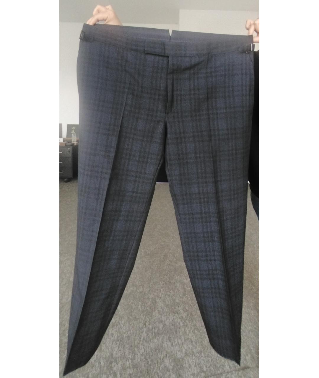 TOM FORD Синий классический костюм, фото 2